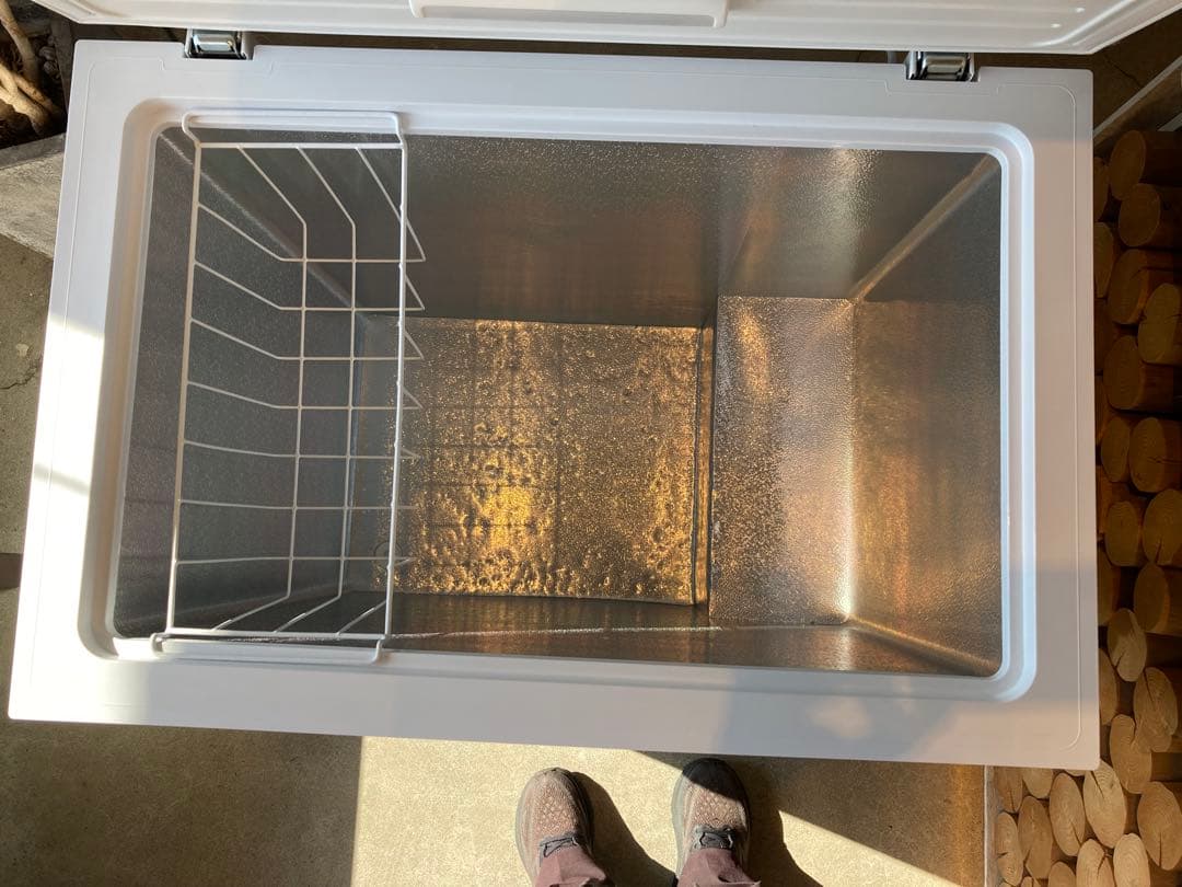 直接引き取り限定‼️ 2024年製COMFEE 198L 横型冷凍庫 ホワイト