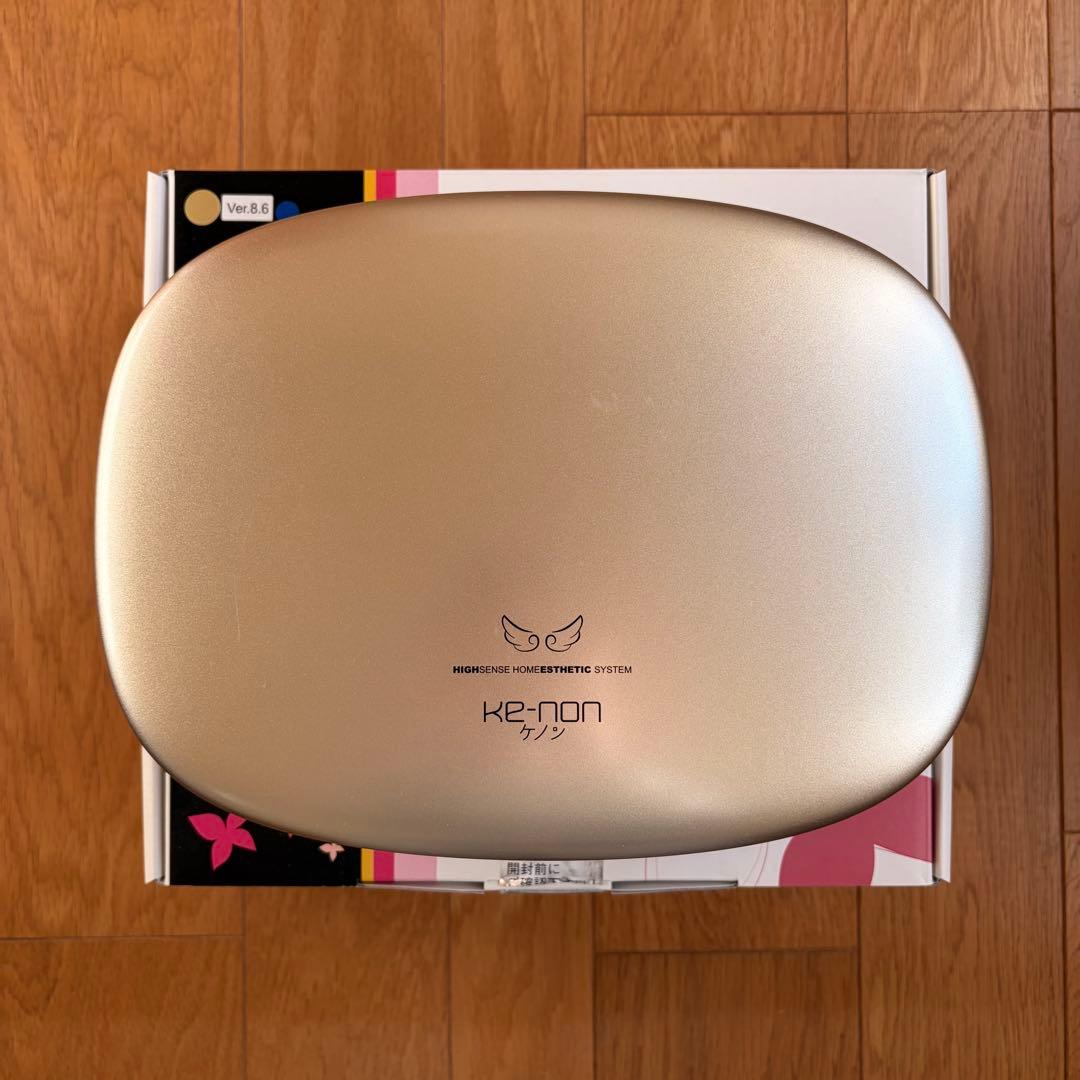 【未使用カートリッジ付】ケノン Ver. 8.6J シャンパンゴールド