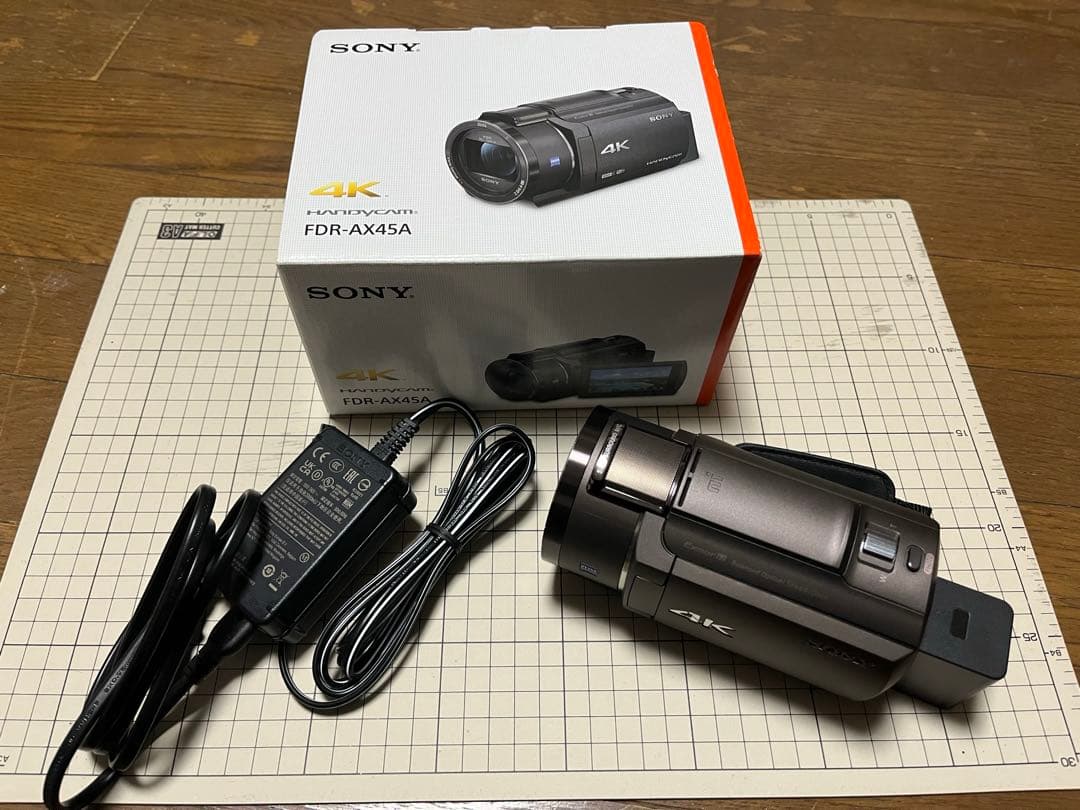 ビデオカメラ SONY FDR-AX45A 4K HANDYCAM