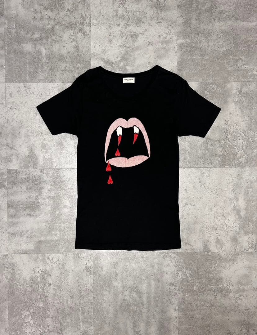 Saint Laurent Paris ブラッドラスター　Tシャツ