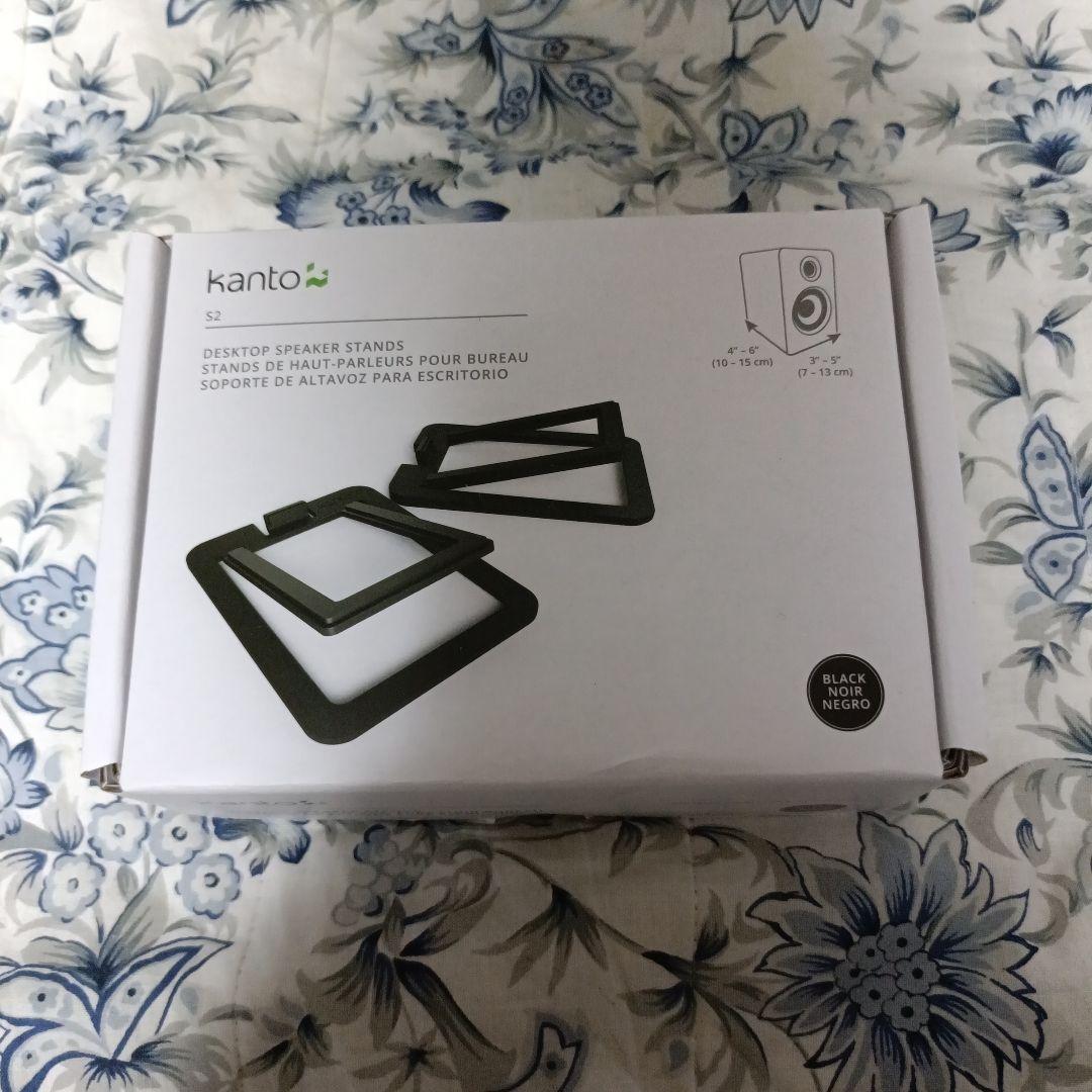 kanto ORA スタジオモニタースピーカー ブラック＋スピーカースタンドS2