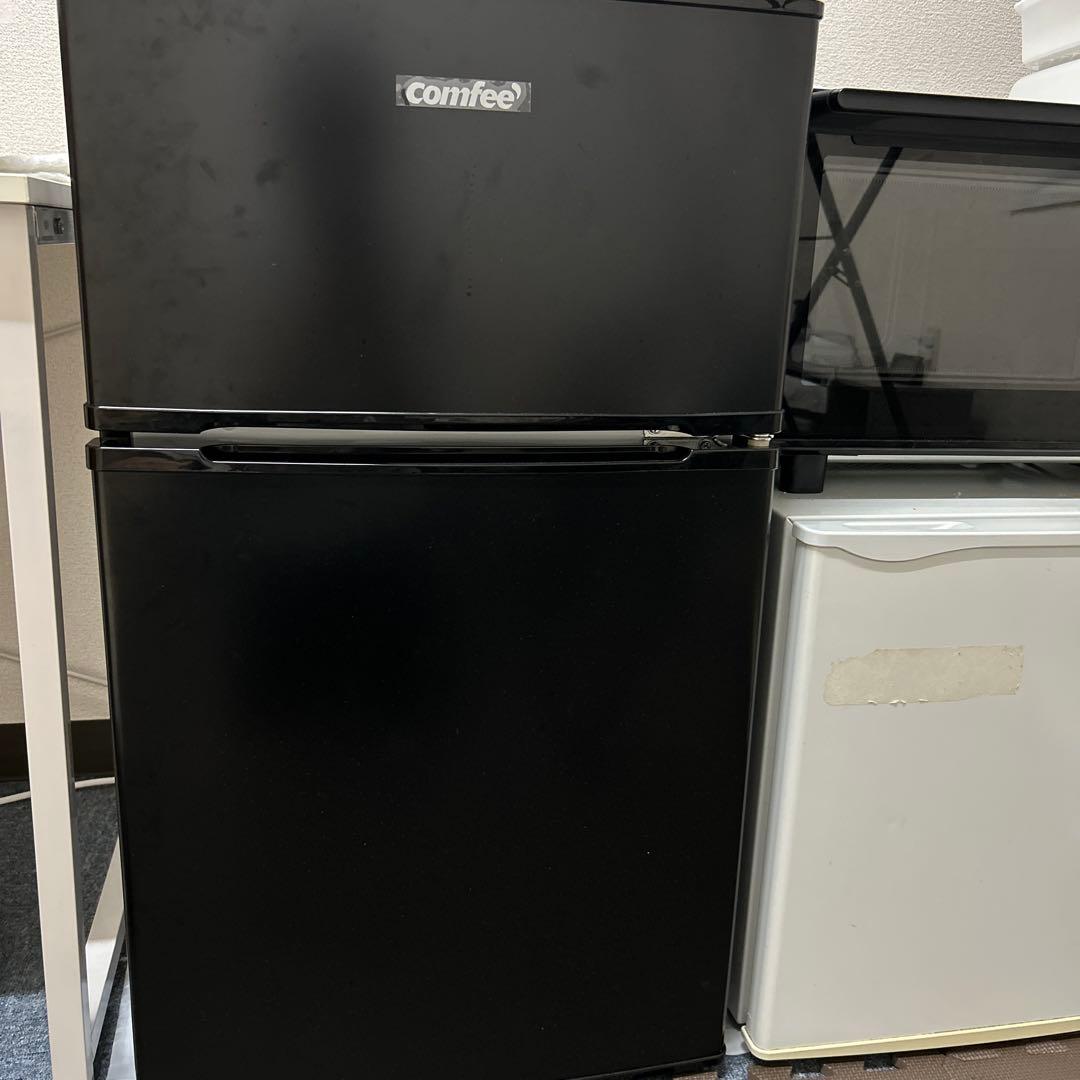 [グレン]comfee RCT90BL(E) 冷蔵庫 90L