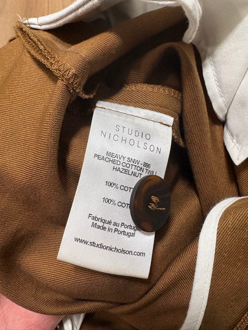 STUDIO NICHOLSON サイズ1 ブラウン