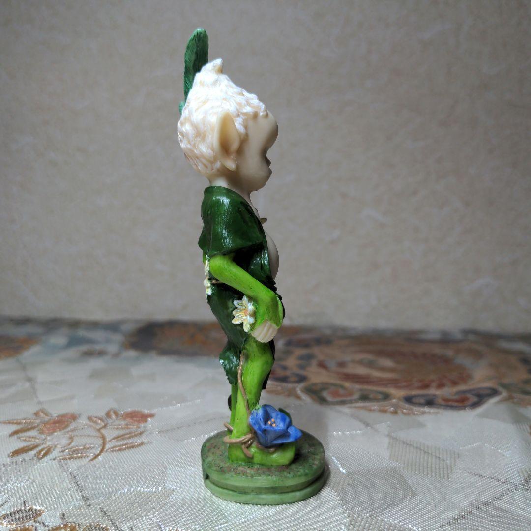 ◆希少◆ 与勇輝 ニングル フィギュリン 彩鳳堂 森の妖精 レプリカ 置物 人形