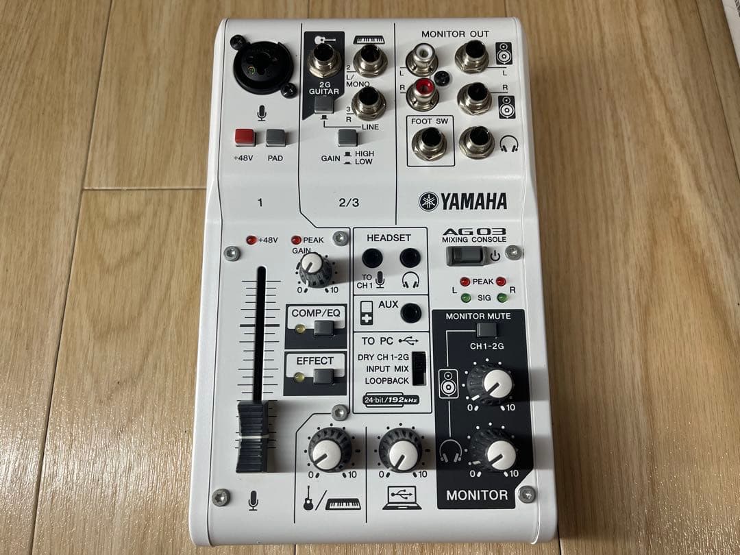YAMAHA AG03 オーディオインターフェイス 本体