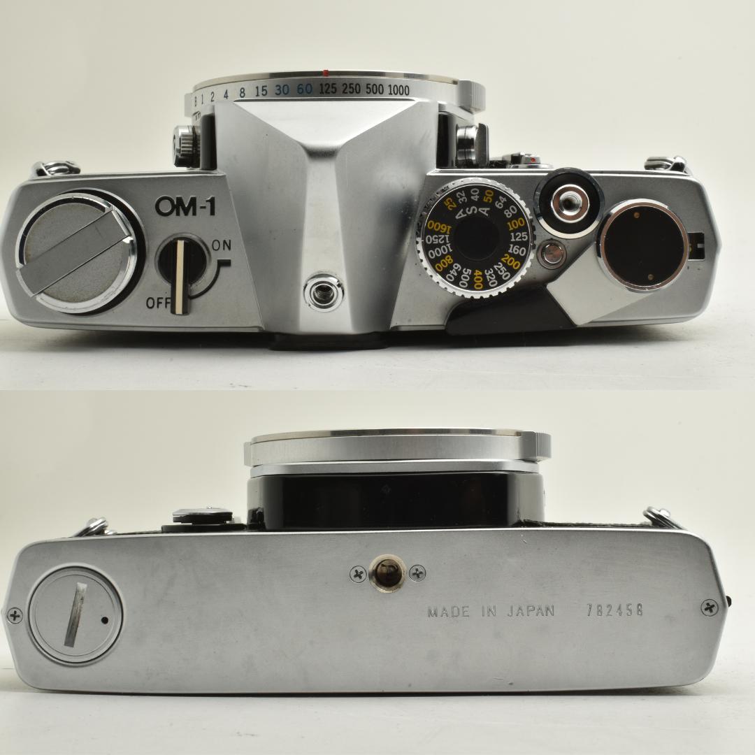 整備済 完動品 Olympus OM-1 50mm F1.8 露出計OK