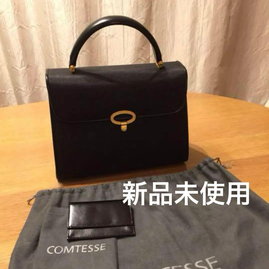 週末3000円お値下げ【新品未使用】コンテス ホースヘア ハンドバッグ