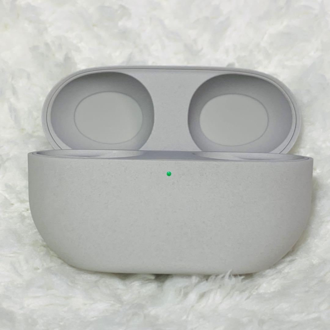 美品　SONY WF-1000XM5 プラチナシルバー　充電ケース