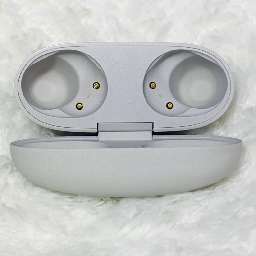 美品　SONY WF-1000XM5 プラチナシルバー　充電ケース