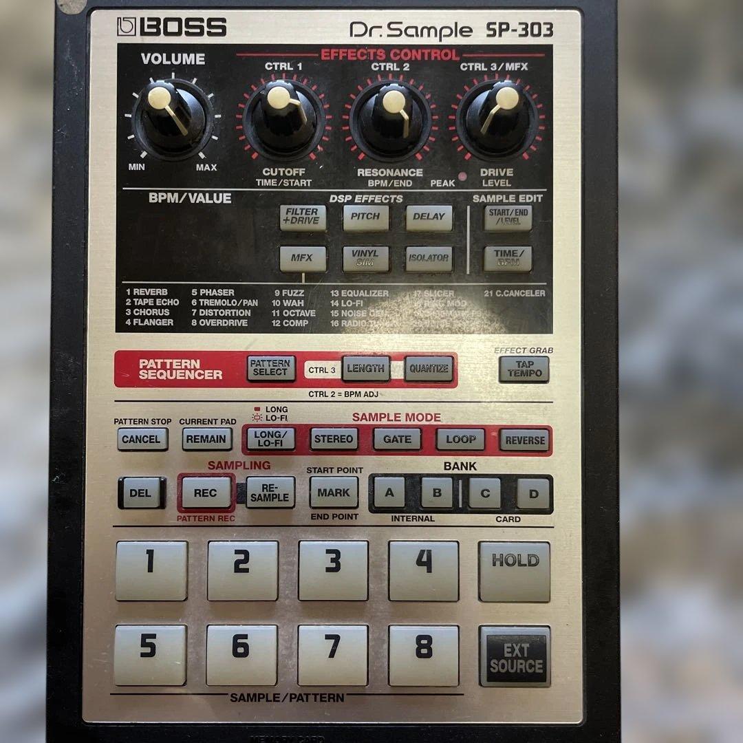 BOSS Dr.Sample SP-303(サンプラー)