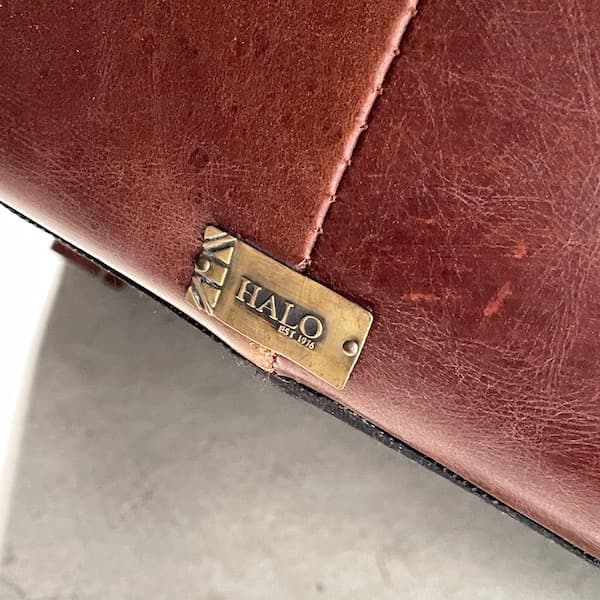 HALO 一人掛けソファ　１Pソファ　キャメル　本革レザー　アスプルンド