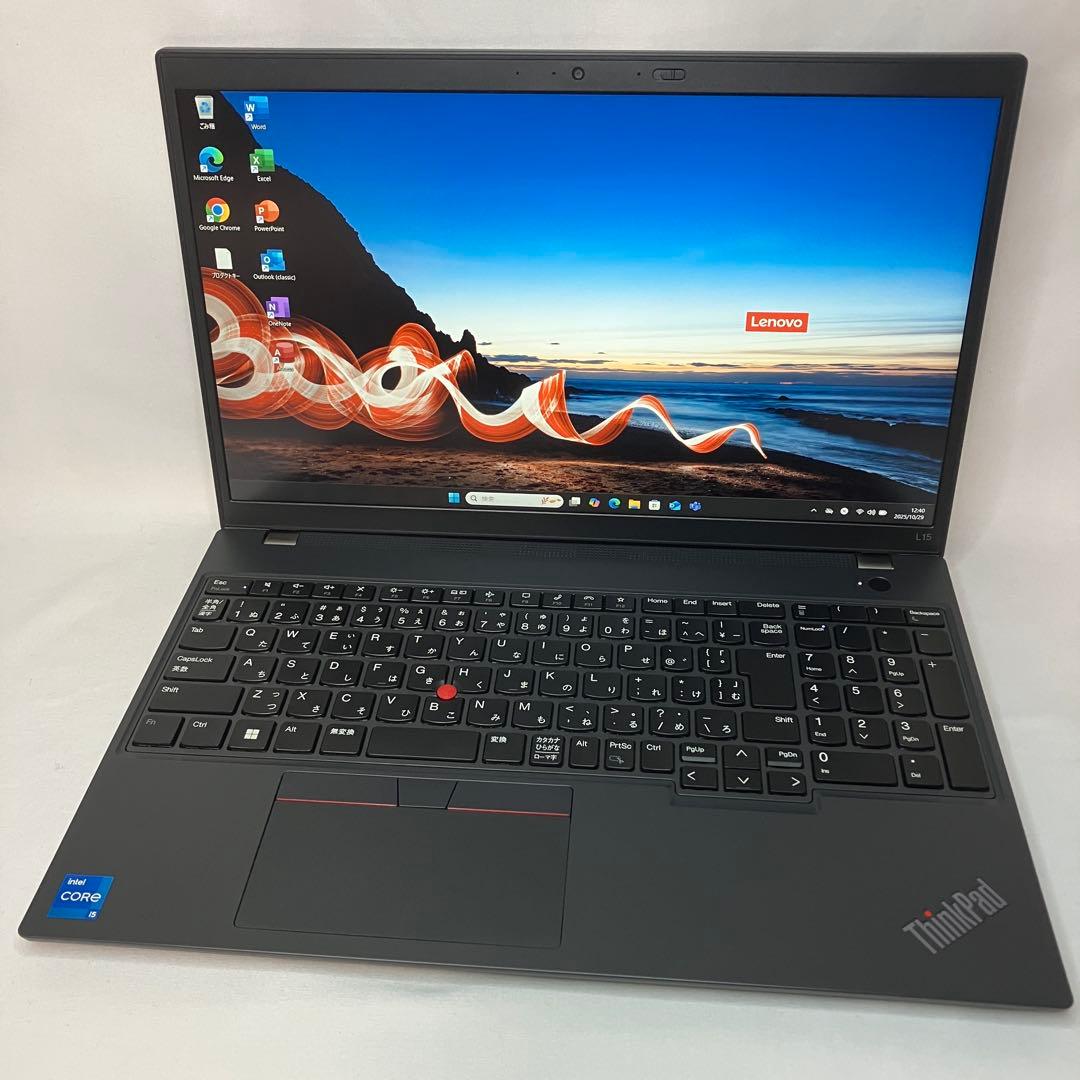 極美品 ThinkPad L15 Gen3 第12世代 i5 8GB 256GB