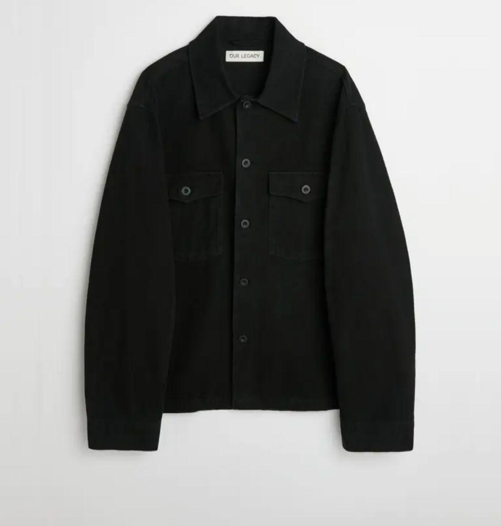 OUR LEGACY EVENING COACH JACKET ブラック