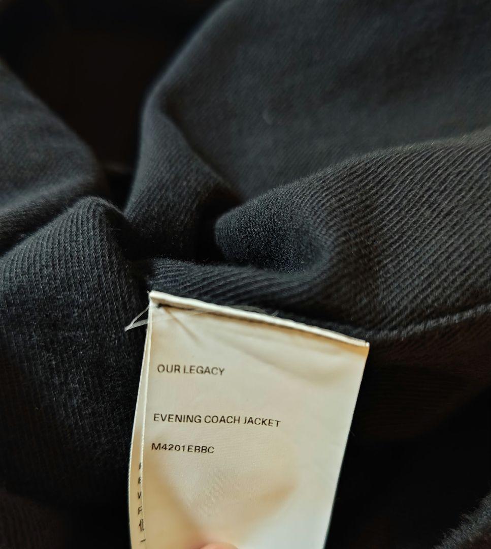 OUR LEGACY EVENING COACH JACKET ブラック