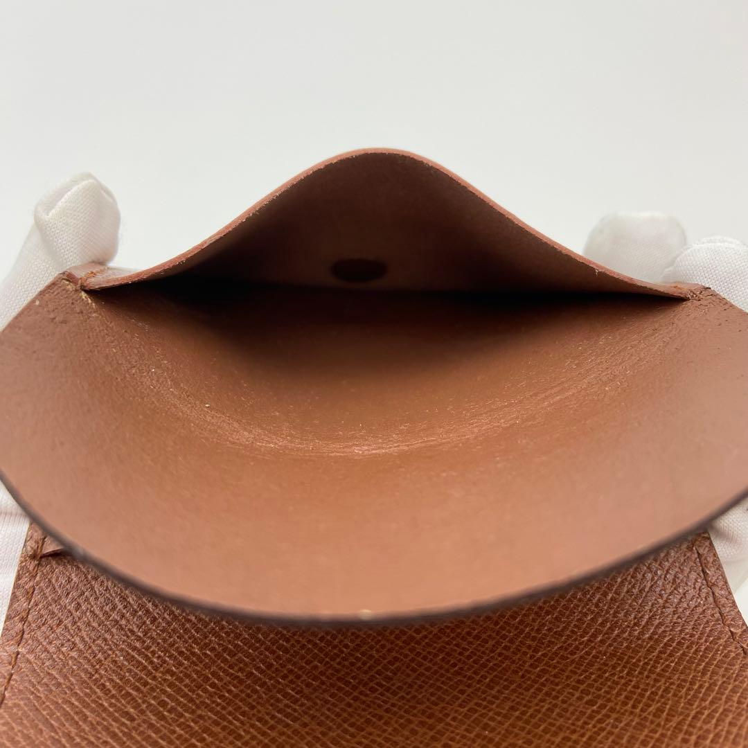 【美品】ルイヴィトン ケース モノグラム ポルトモネ グゼ 小銭入れ