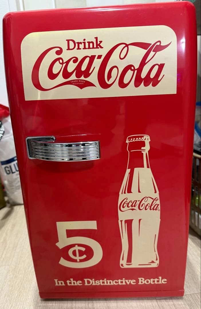 コカコーラ レトロデザイン ミニ冷蔵庫 国内流通僅かのレア品 【CCR-12】