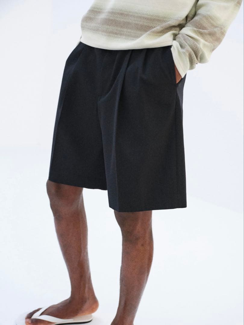 パンツ Auralee LIGHT WOOL MAX GABARDINE SHORTS