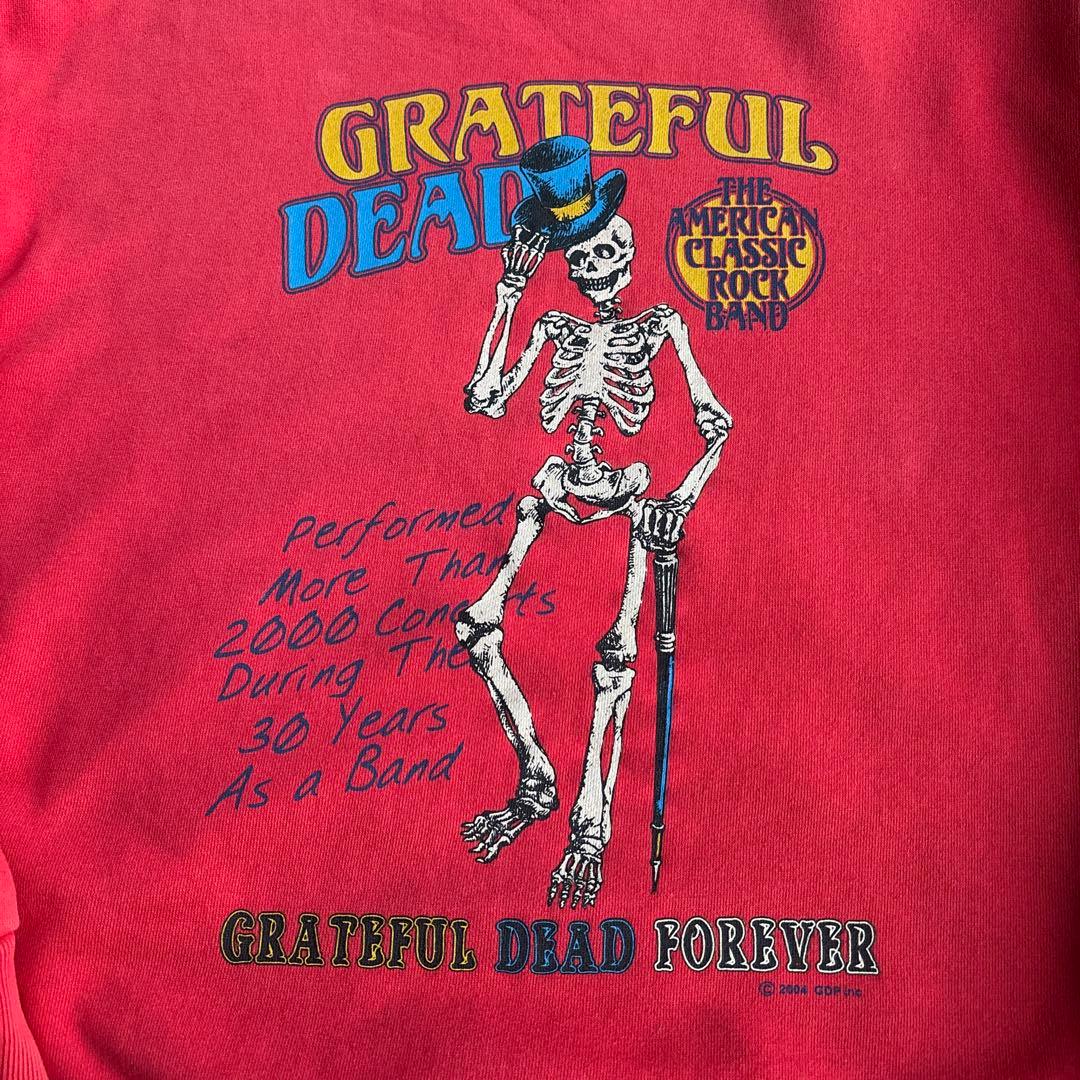 2004 GRATEFUL DEAD ロックバンド スウェット ビンテージ レア