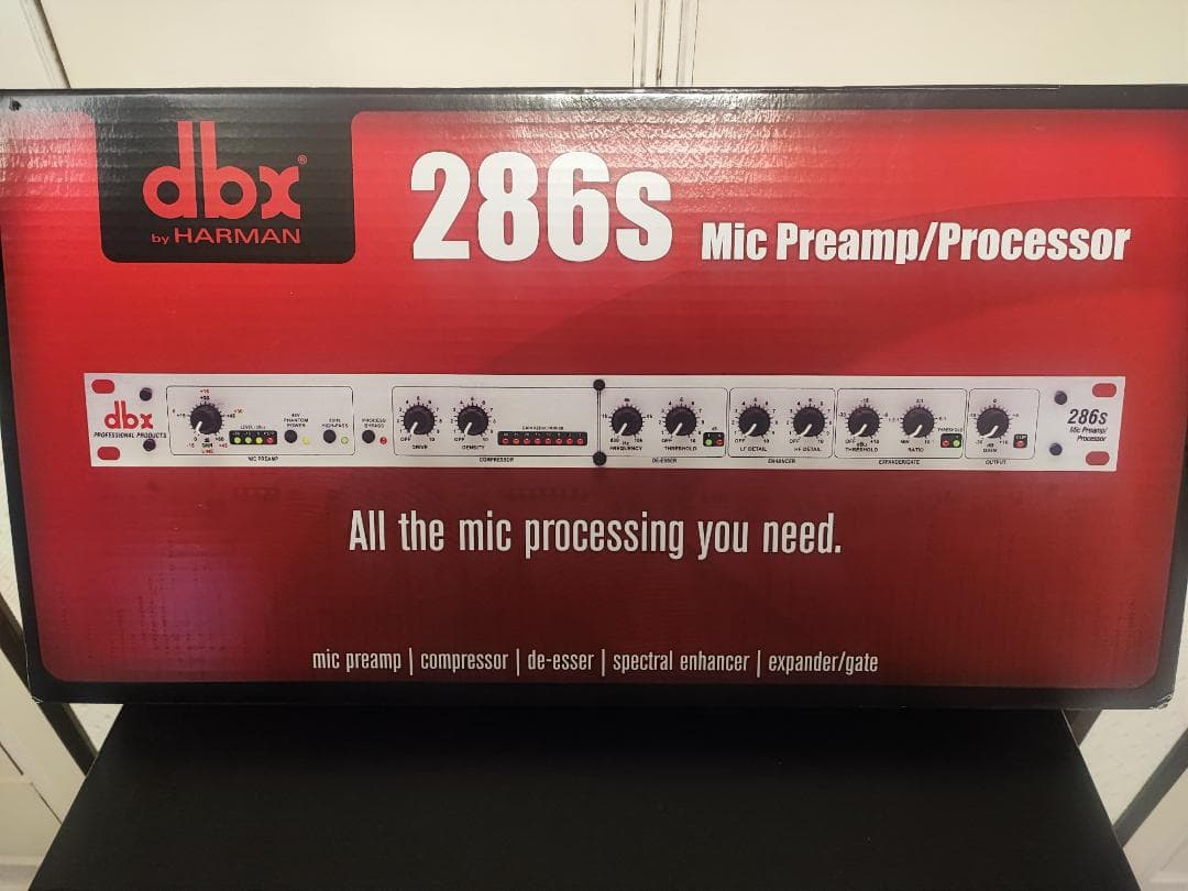 【美品】dbx 286s 多機能マイクプリアンプ