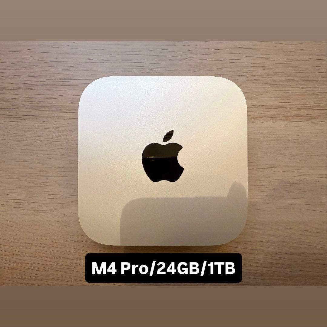 Macデスクトップ Apple Mac Mini M4 Pro 24GB 1TB