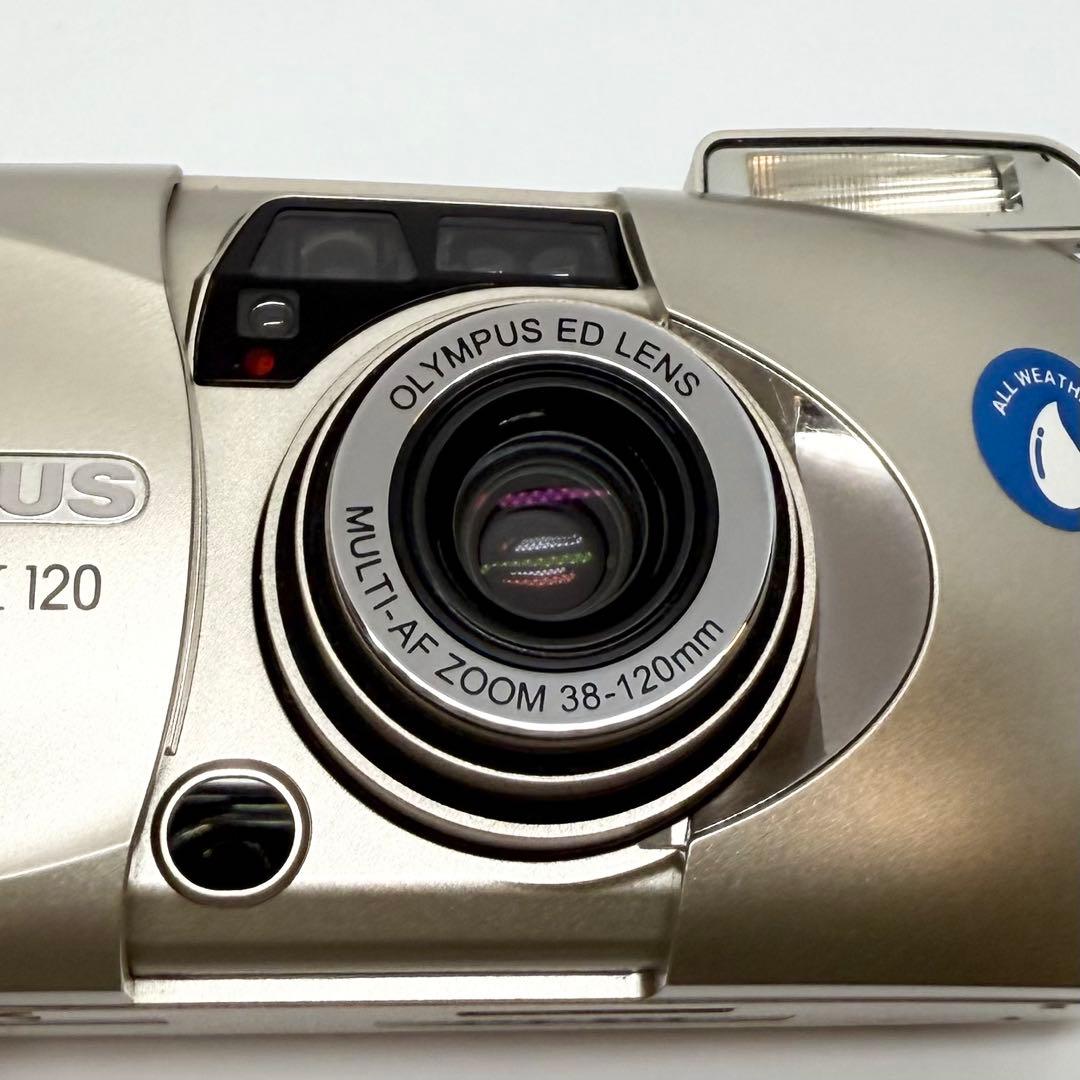 【完動美品】OLYMPUS μ -iii 120 フィルムカメラ 動作確認済み
