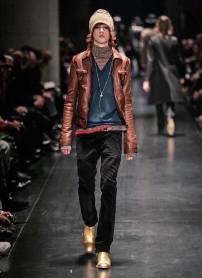 05AW Dior Homme ニット帽 ランウェイ使用 フリーサイズ