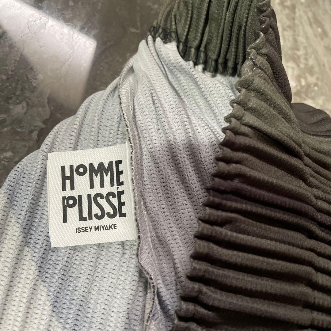 年内限り特別価格オムプリッセ　　ダイヤ柄サルエルパンツsize3新品値下売切❗️