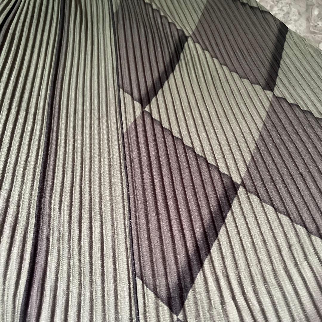 年内限り特別価格オムプリッセ　　ダイヤ柄サルエルパンツsize3新品値下売切❗️