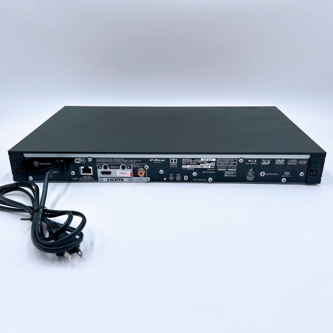 SONY UBP-X800 4KHDR ブルーレイプレーヤー