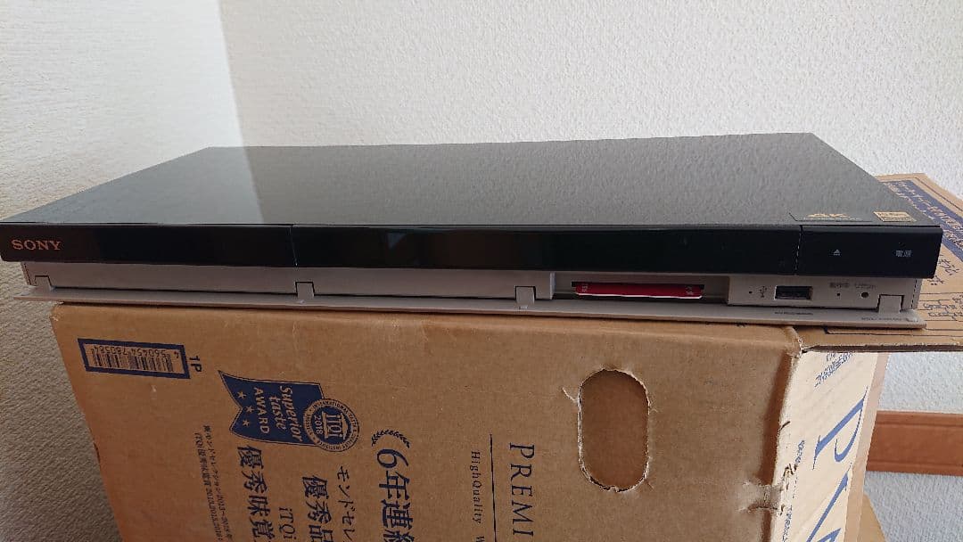 SONY ブルーレイレコーダーBDZ-ZW550 動作品 2018年Wi-Fi
