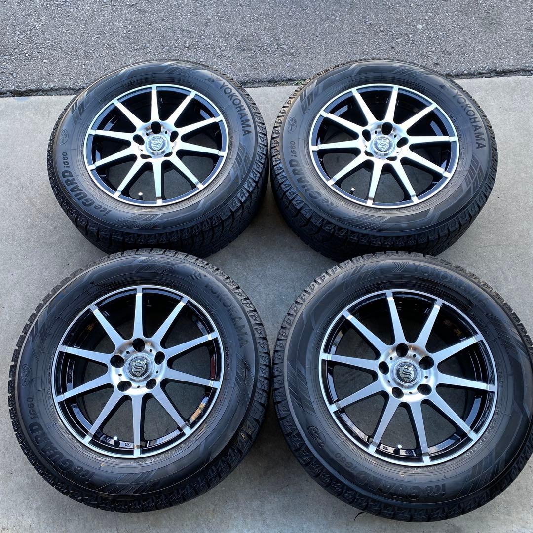 バリ溝ヨコハマスタッドレスセット215/65R16アルファード、ヴェルファイア