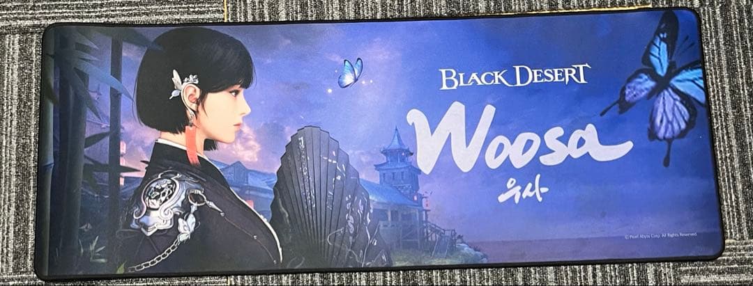 黒い砂漠 ロングマウスパッド ウサ