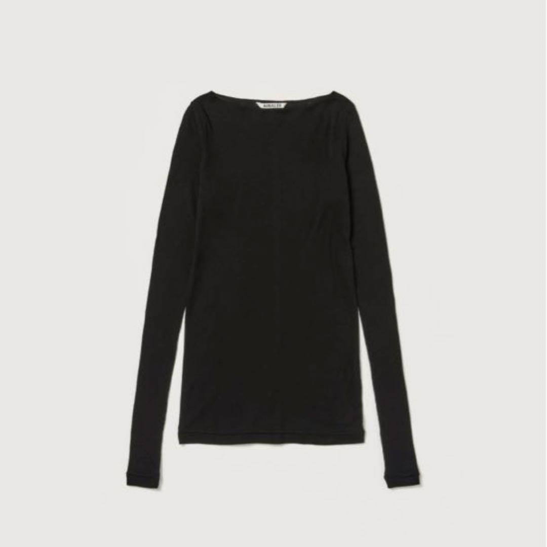 AURALEE(オーラリー)HIGH GAUGE SHEER RIB TEE