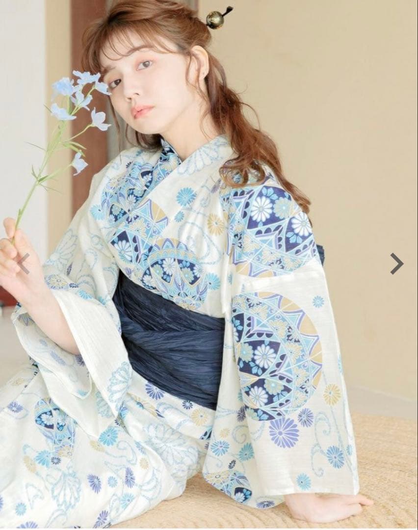 Dita 浴衣セット 涼風の手毬菊 2025新作