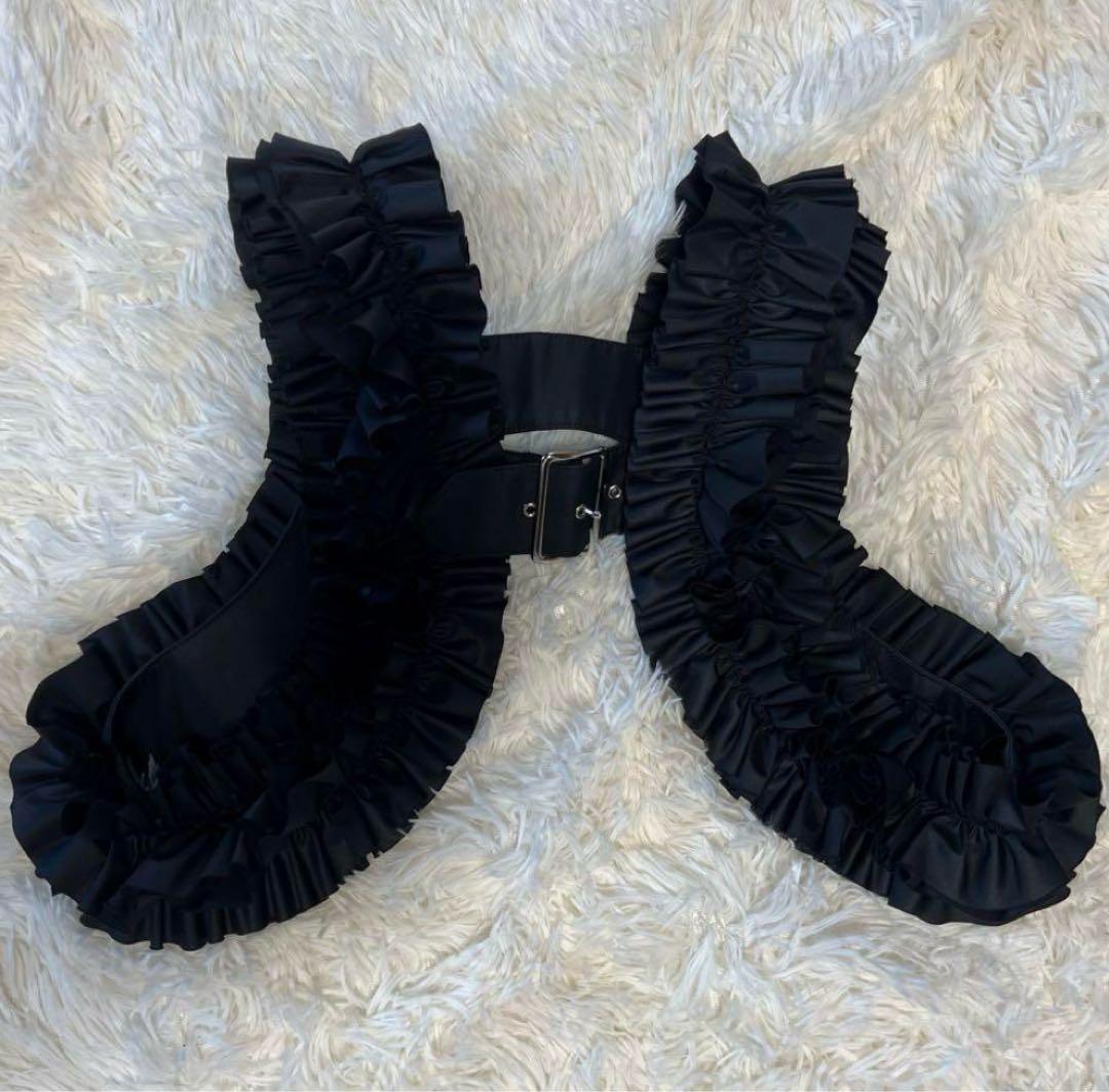 noir kei ninomiya 21AW フリルハーネス