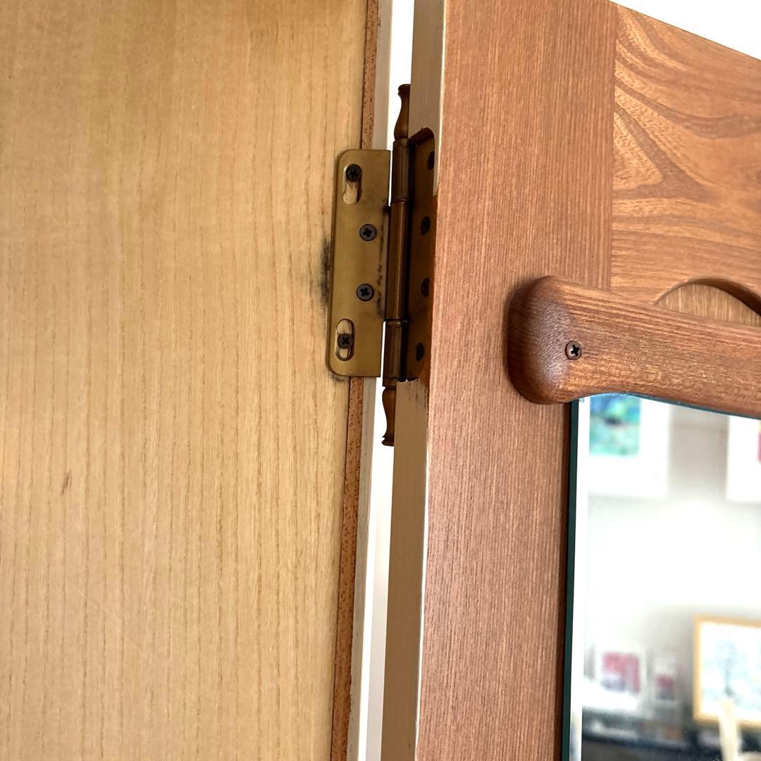 s*s様 【リメイク家具】洋風 婚礼タンス 姿見付き オフホワイト ミルクペイン