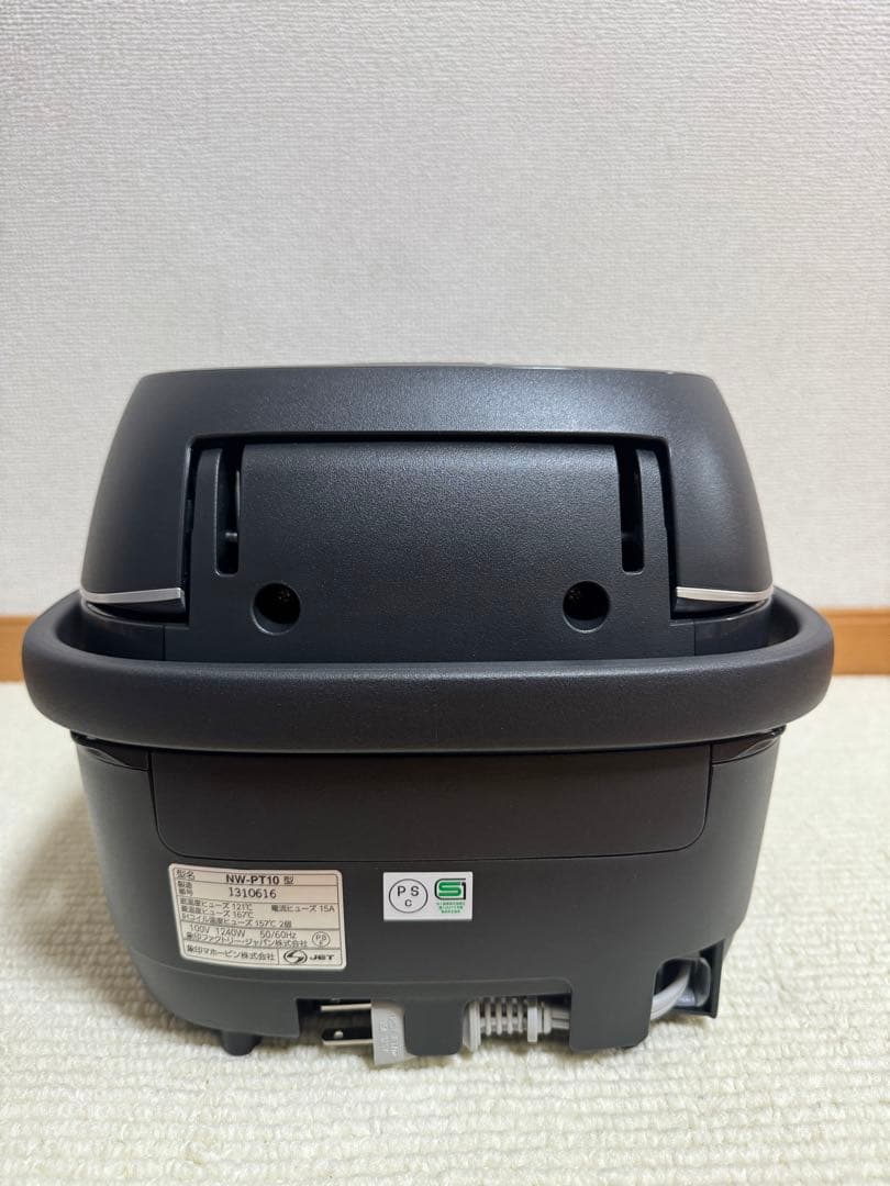 象印 炎舞炊き 圧力IH炊飯ジャーNW-PT10 2021年製　動作保証