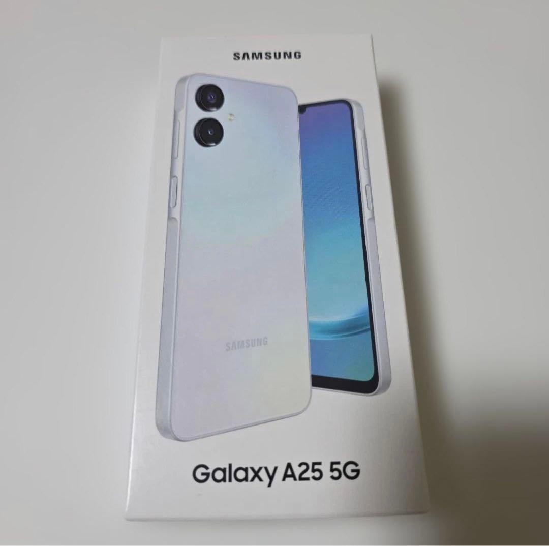 Galaxy A25 5G ホワイト 開通テストのみ UQモバイル
