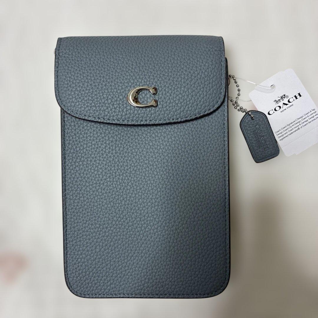 限定sale【未使用】COACH コーチ フォーンクロスボディ スマホショルダー