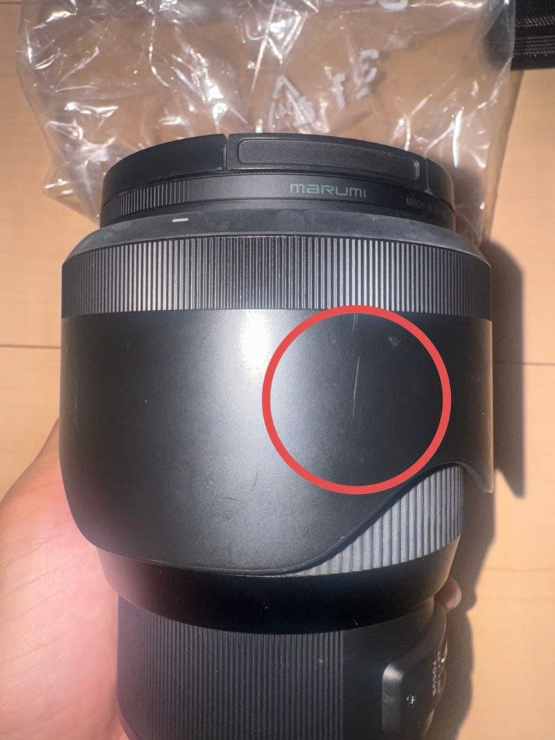 SIGMA 85mm F1.4 DG レンズ