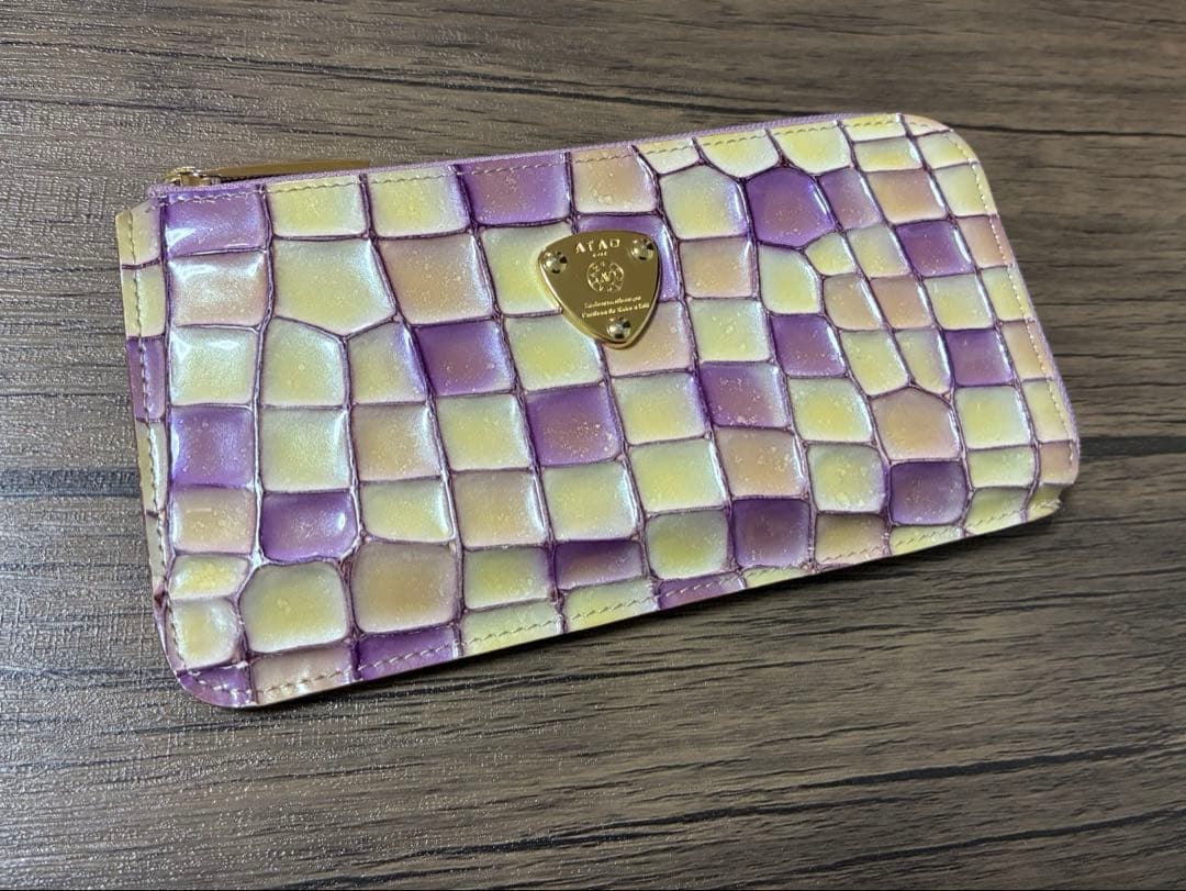 ああああ　ATAO 財布　スリモ　ロージーラベンダー　財布２つ