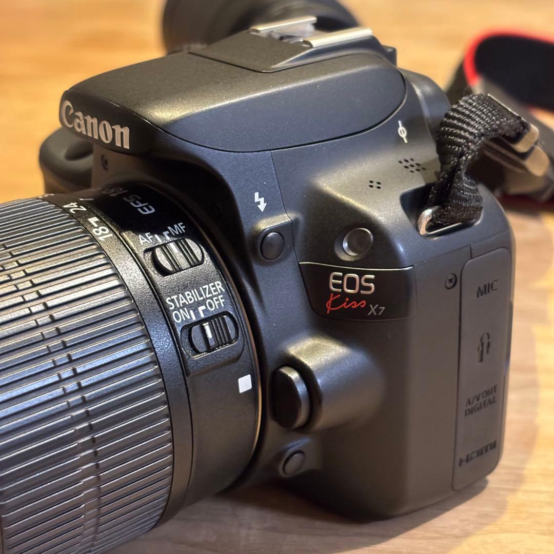 【動作確認済】Canon EOS Kiss X7ダブルズームキット