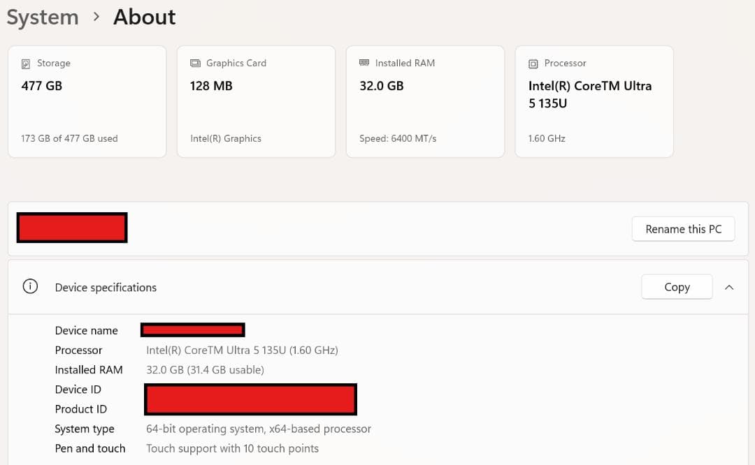 ThinkPad T14s Gen 5 + 32GB DDR5 キーボードの故障