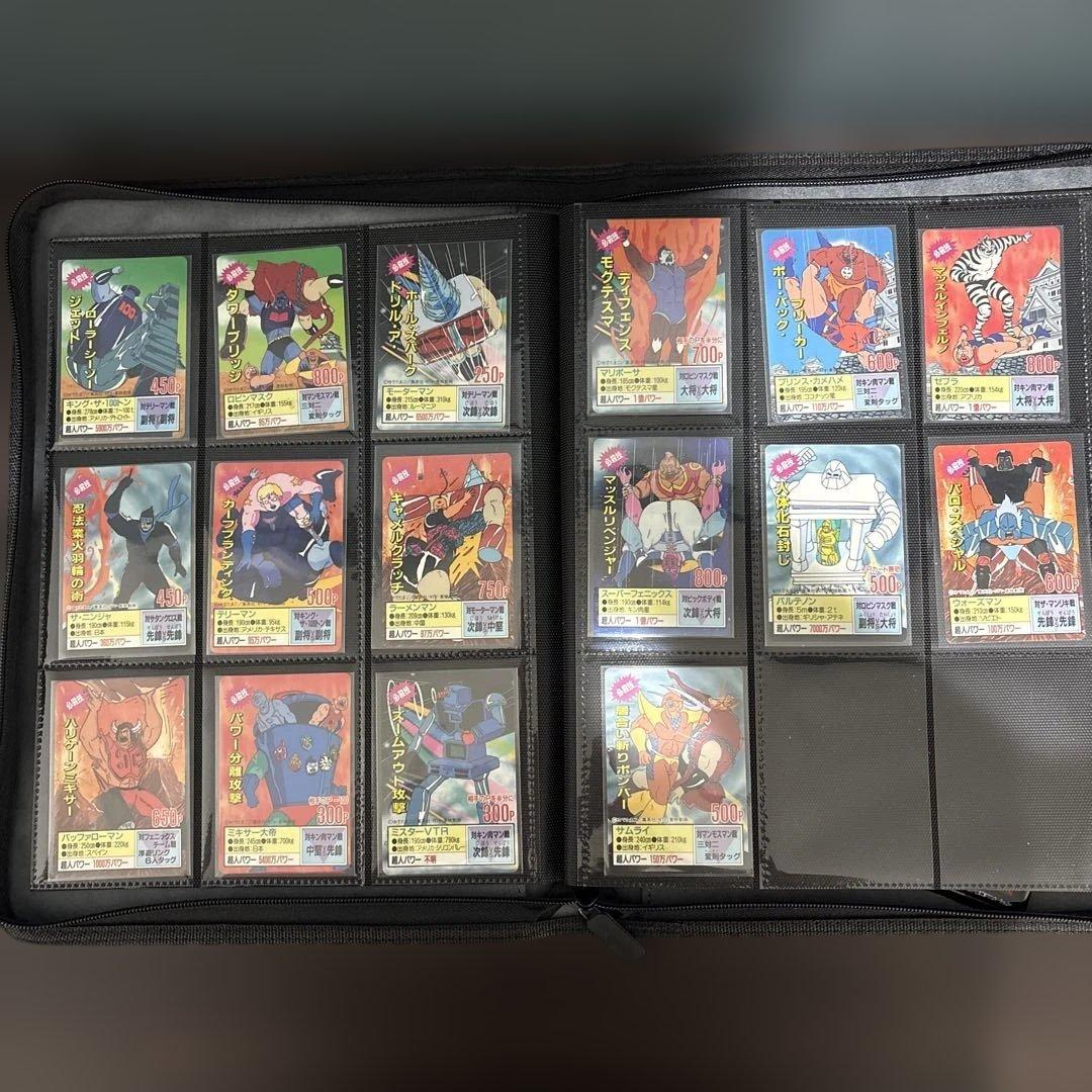 キン肉マン カード 森永 王位争奪戦マップ 16枚セット