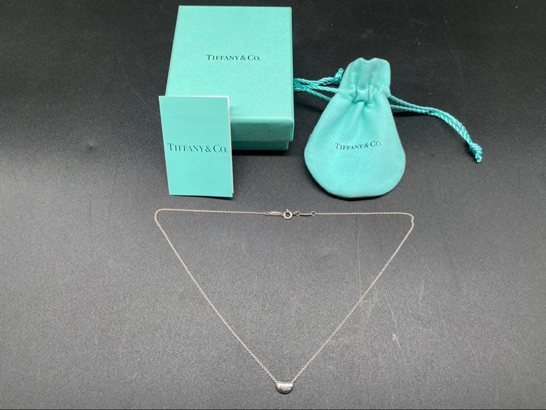 ★TIFFANY & Co. ビーン シルバー ネックレス エルサペレッティ