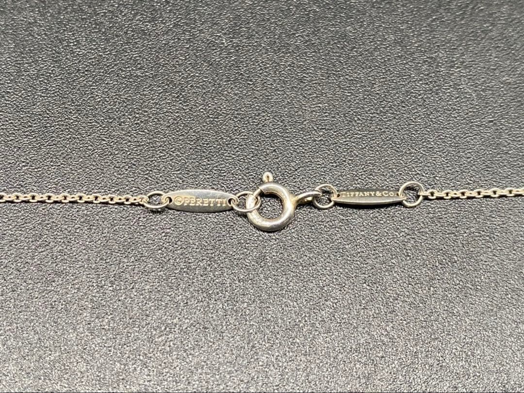 ★TIFFANY & Co. ビーン シルバー ネックレス エルサペレッティ