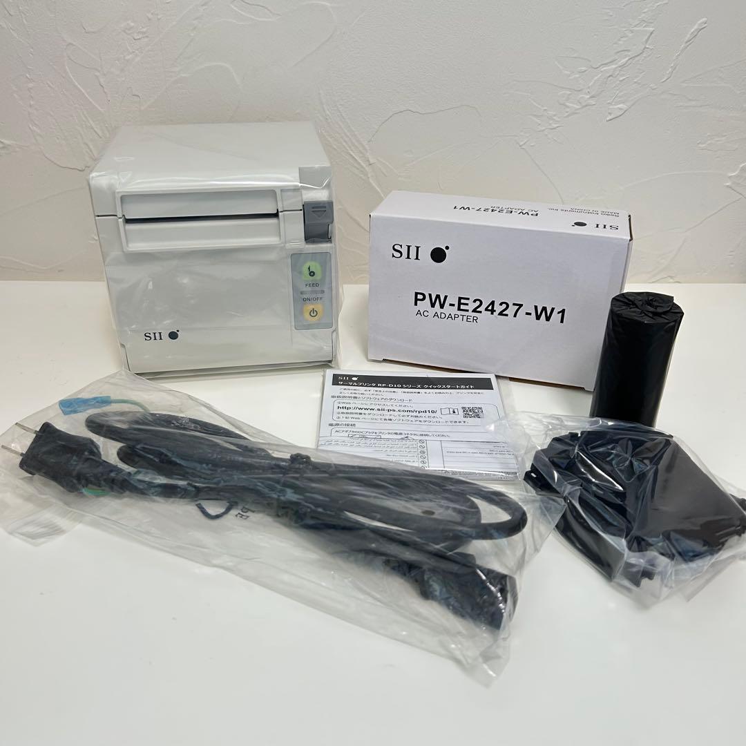 セイコーインスツル RP-D10-W27J1-U レシートプリンター 白