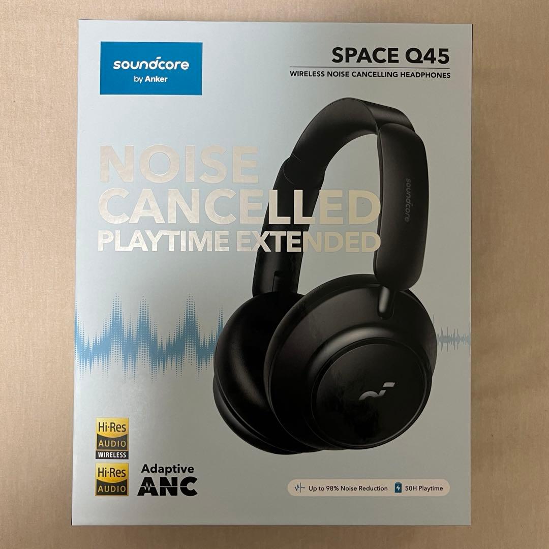 【数回使用のみ】SoundCore Anker space Q45ヘッドホン