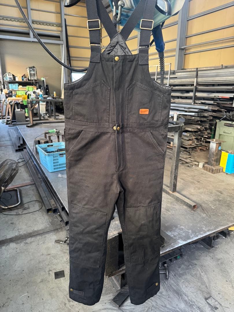 UNCROWD アンクラウド デッキパンツ 黒 Sサイズ　キルティング　バイカー