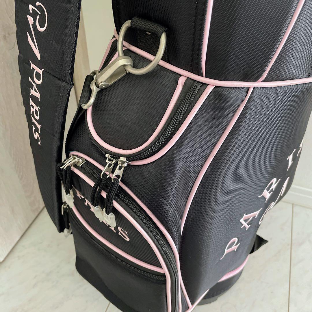 初心者向け　レディース　パリス　Paris　バッグ付ゴルフクラブセット　右利き用